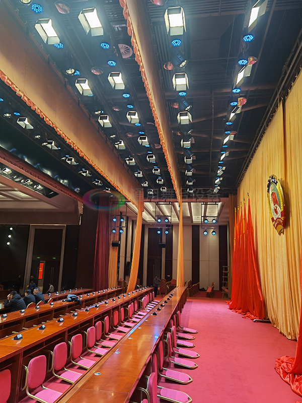 泰州通用舞臺設備拉幕機、舞臺吊桿 舞臺實景效果展示